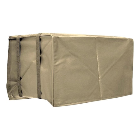 14 X 21 In. PVC Tan Square Air Conditioner Cover